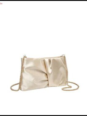 Satin Clutch Purse Wedding Formal Evening Bag Dressy